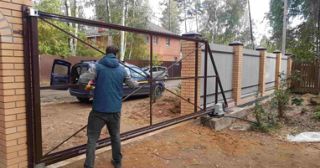 Купить услугу монтаж ворот Петрозаводск, цена от 2614 руб.