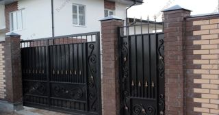 Купить распашные ворота кованные Петрозаводск, цена от 4862 руб.